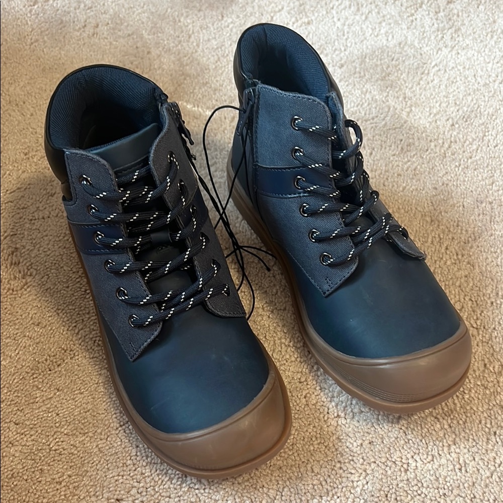 Sonoma Kids Blue and Brown Boots